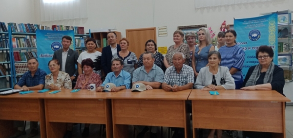 Встреча представителей областной АНК  с жителями села Федоровка