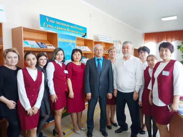 Жазушы Ақылбек Шаяхметпен шығармашылық кездесу