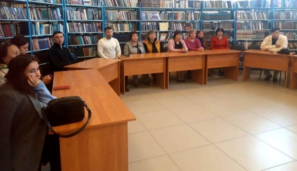 Облыстық АТТ мүшесімен кездесу